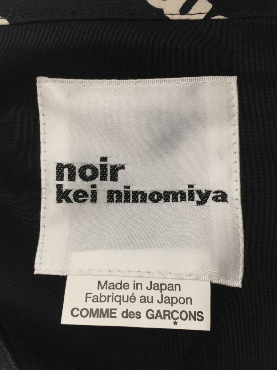 noir kei ninomiya◆トートバッグ/コットン/BLK/総柄/3I-K 202の画像5