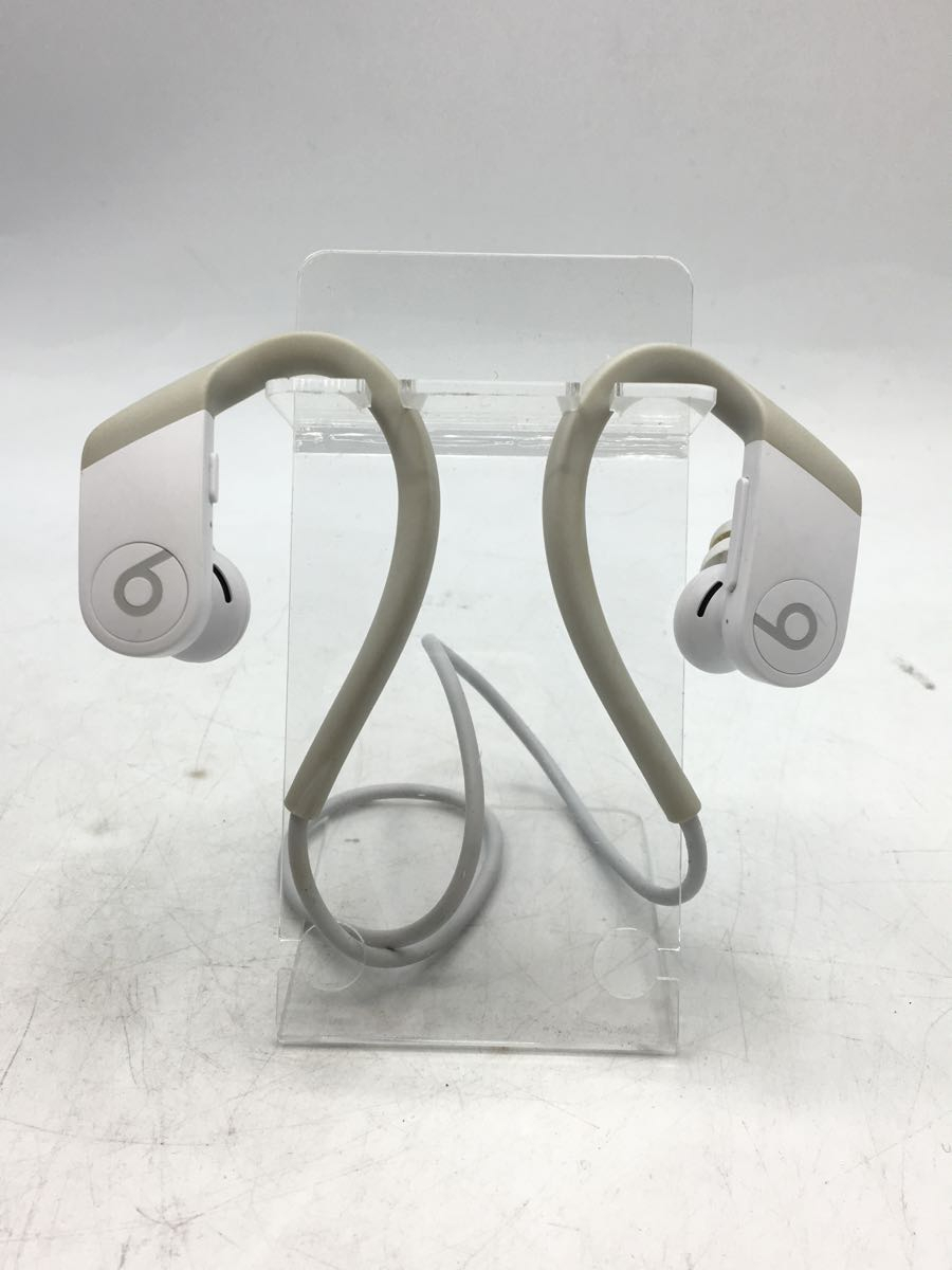 beats by dr.dre◆イヤホン・ヘッドホン POWERBEATS WHITE MWNW2PA/A_画像2