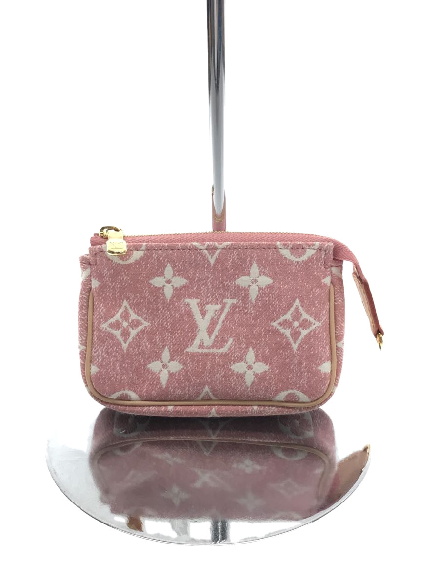 LOUIS VUITTON◆LOUIS VUITTON/ルイヴィトン/ポーチ/キャンバス/ピンク/モノグラム/M81176