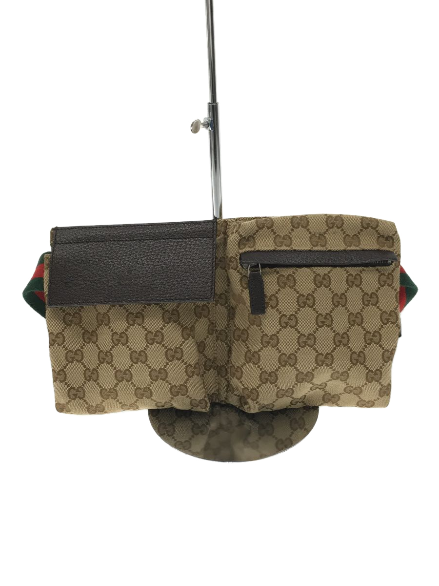 激安通販新作 GUCCI◇ウエストバッグ/キャンバス/CML/総柄/28566/GG