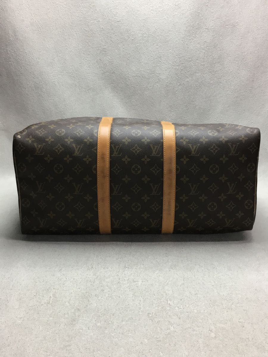 LOUIS VUITTON◆LOUIS VUITTON/ルイヴィトン/キーポル50_モノグラム_BRW/PVC/BRW_画像5