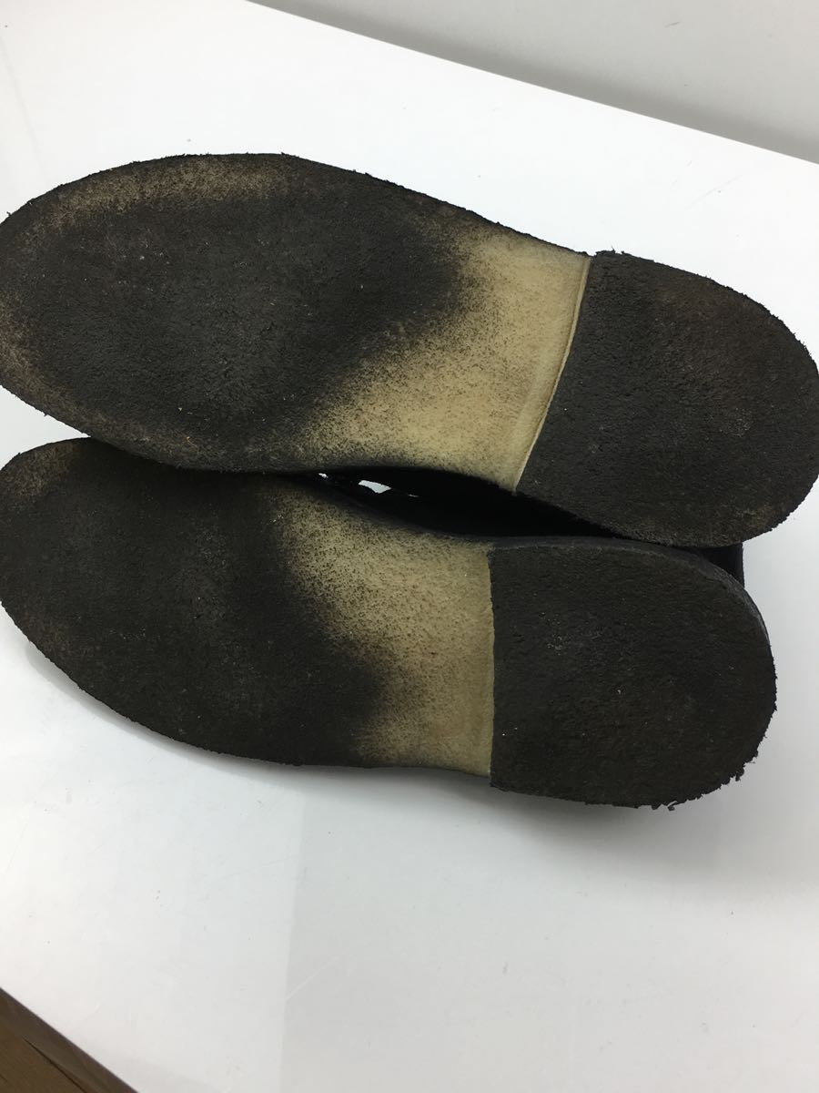 Clarks◆チャッカブーツ/UK10/BLK/スウェード_画像3