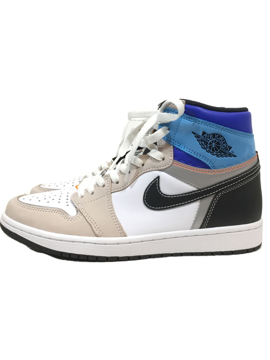 NIKE◆AIR JORDAN 1 RETRO HIGH OG/26.5cm/ホワイト/DC6515-100