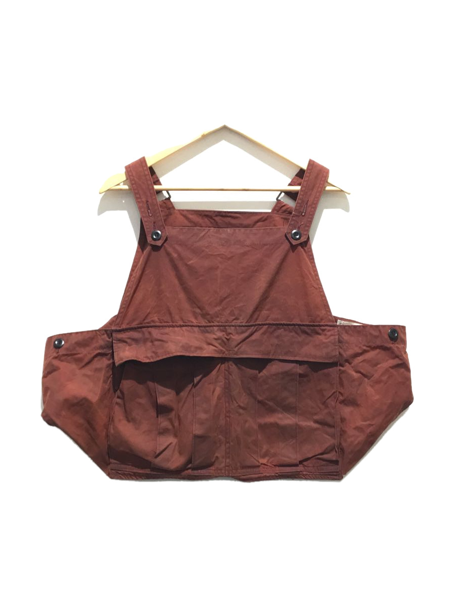 BROWN by 2-tacs◆SEED IT OILED CLOTH ベスト/コットン/BRW/B22-V002