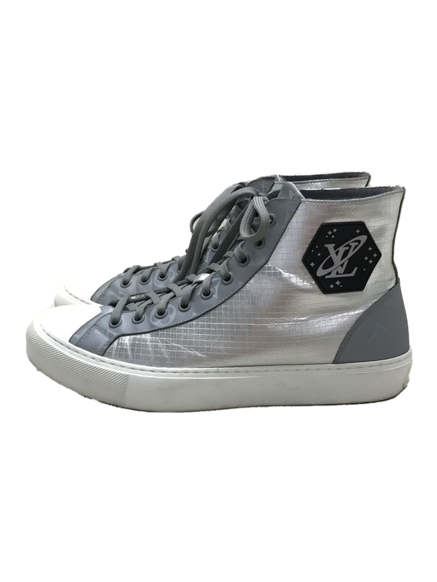 LOUIS VUITTON◇ハイカットスニーカー/UK6.5/SLV/タトゥーライン
