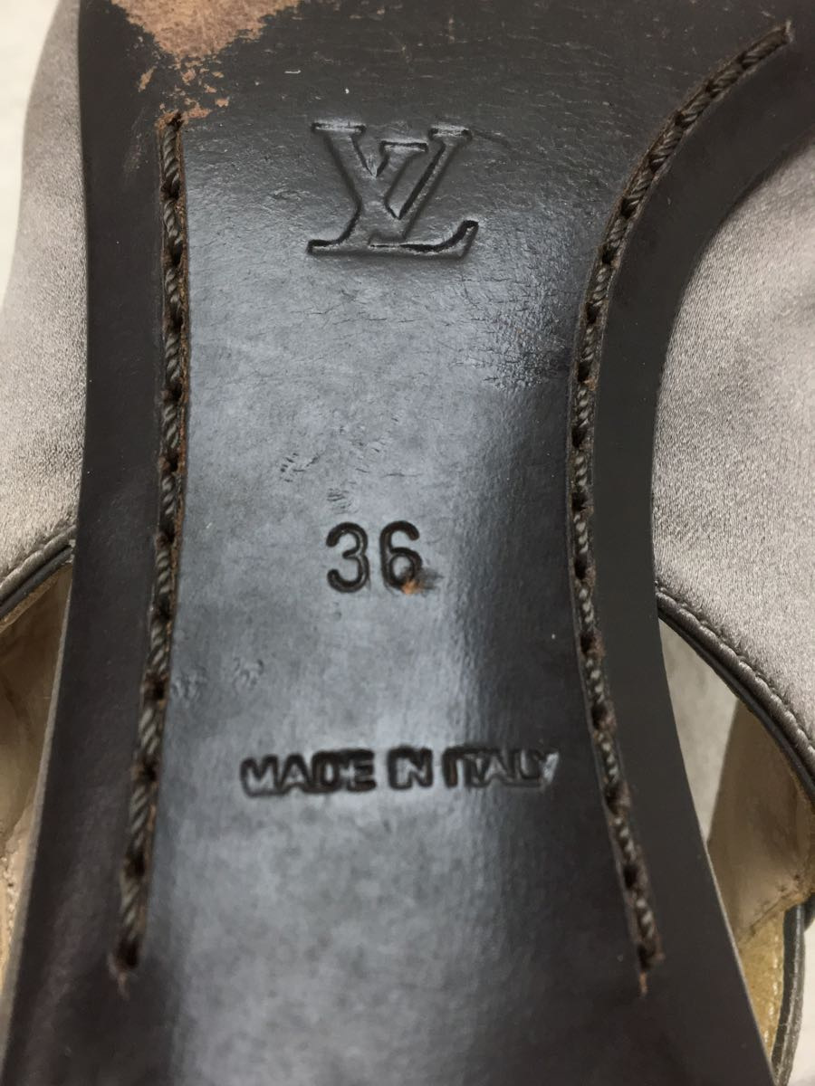 LOUIS VUITTON◆パンプス/36/GRY_画像5