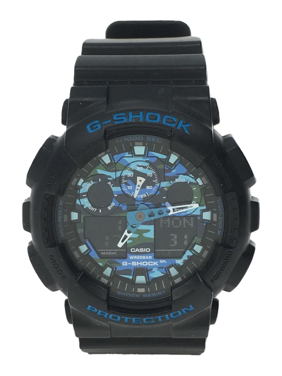 日本限定モデル】 CASIO◇クォーツ腕時計・G-SHOCK/デジアナ/BLK/BLK