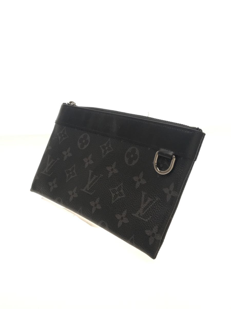 LOUIS VUITTON◆ポシェット・ディスカバリーPM_モノグラム・エクリプス_BLK/PVC/ブラック/M44323_画像2