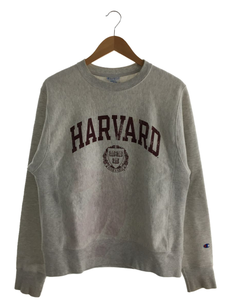 雑誌で紹介された Champion◇スウェット/S/コットン/GRY/HARVARD