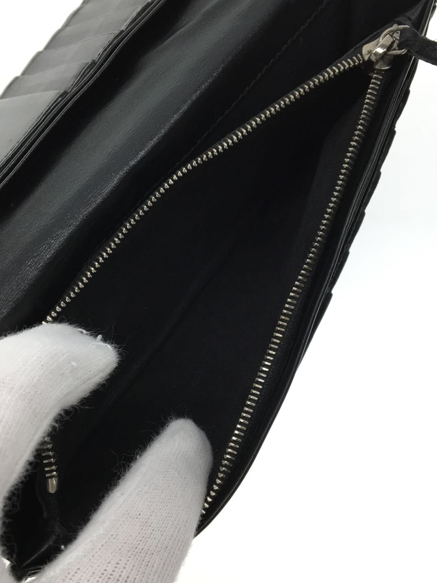 FENDI◆長財布/レザー/BLK/メンズ_画像5