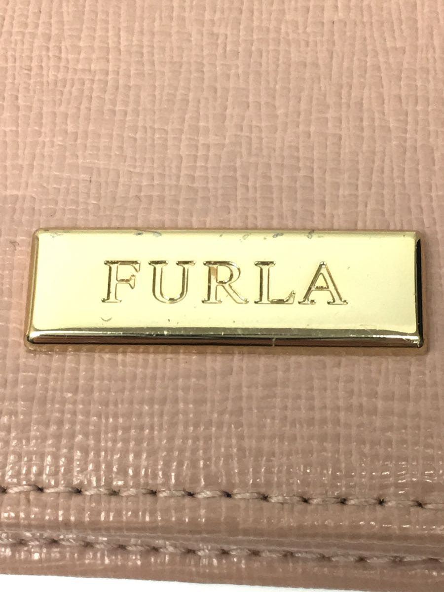 FURLA◆カードケース/-/BEG/レディース/フルラ/ピンク_画像3