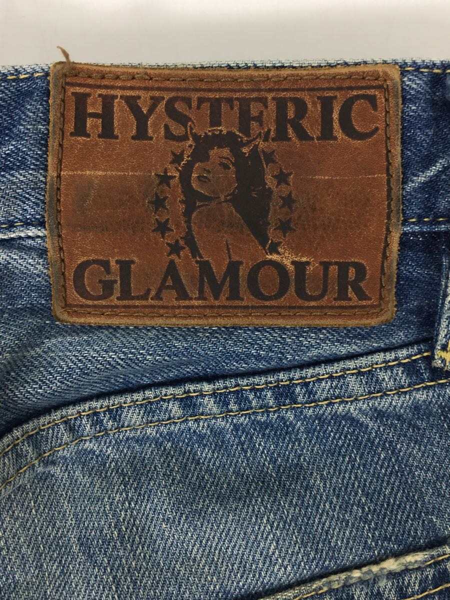 HYSTERIC GLAMOUR◆ストレートパンツ/28/コットン/IDG/0231AP02_画像4