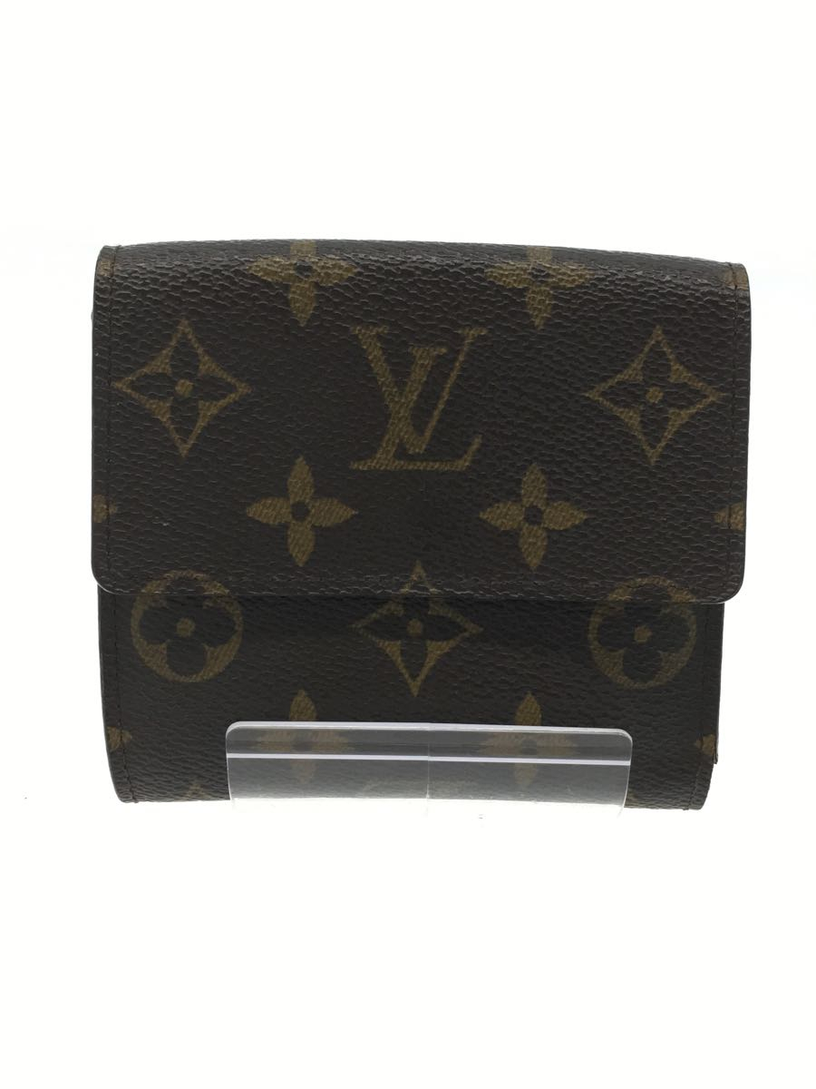 LOUIS VUITTON◆ポルト・モネ・ビエカルトクレディ_モノグラム_BRW/PVC/BRW/総柄/レディース_画像2