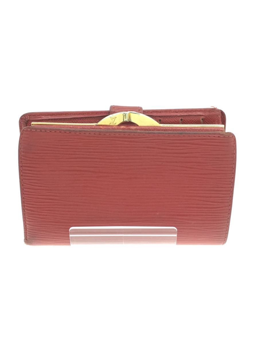 LOUIS VUITTON エピ ポルトモネ ビエ ヴィエノワ LOUIS VUITTON◇ポルト・モネ・ビエヴィエノワ_エピ_RED/レザー