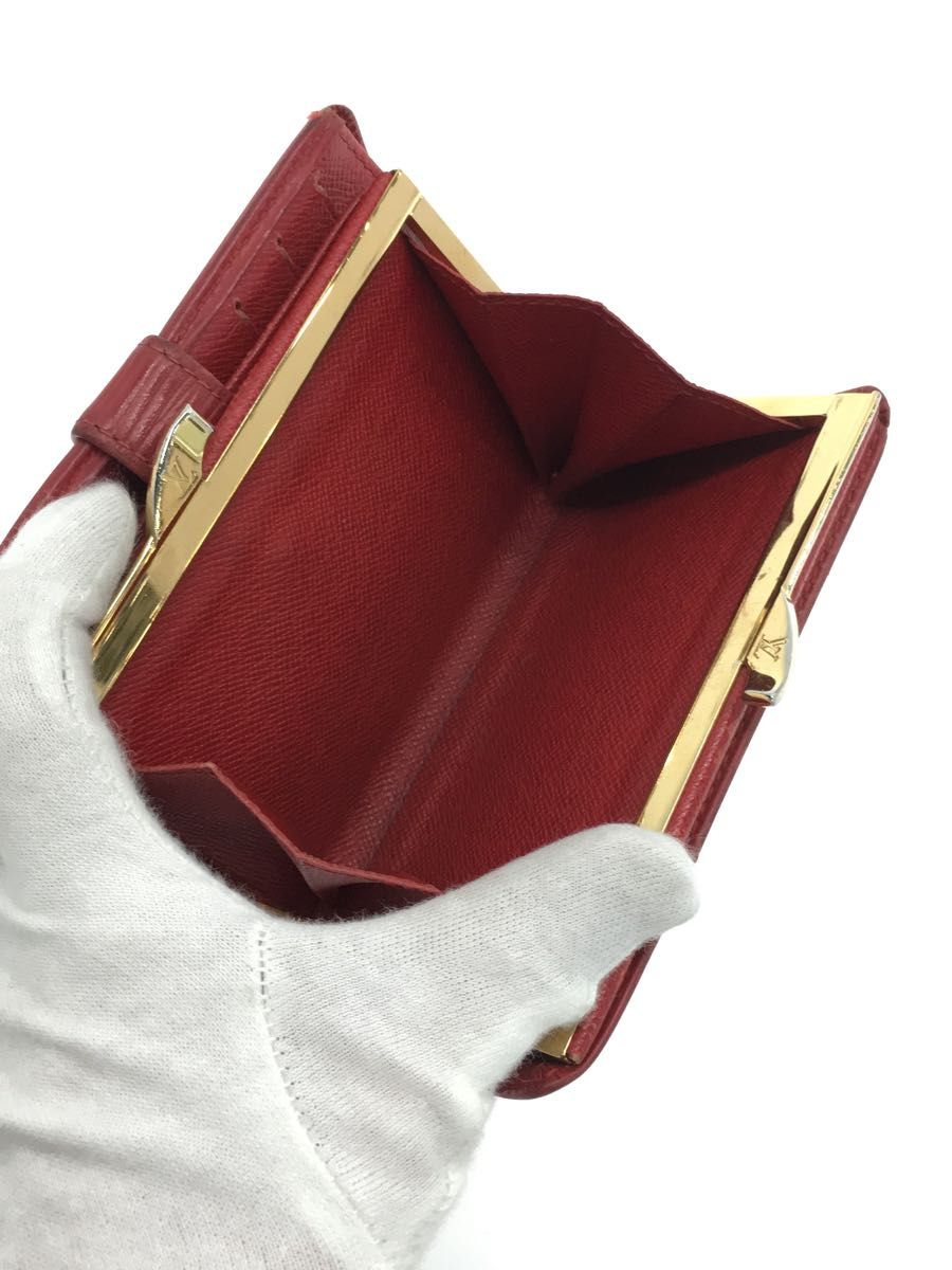 LOUIS VUITTON エピ ポルトモネ ビエ ヴィエノワ LOUIS VUITTON◇ポルト・モネ・ビエヴィエノワ_エピ_RED/レザー