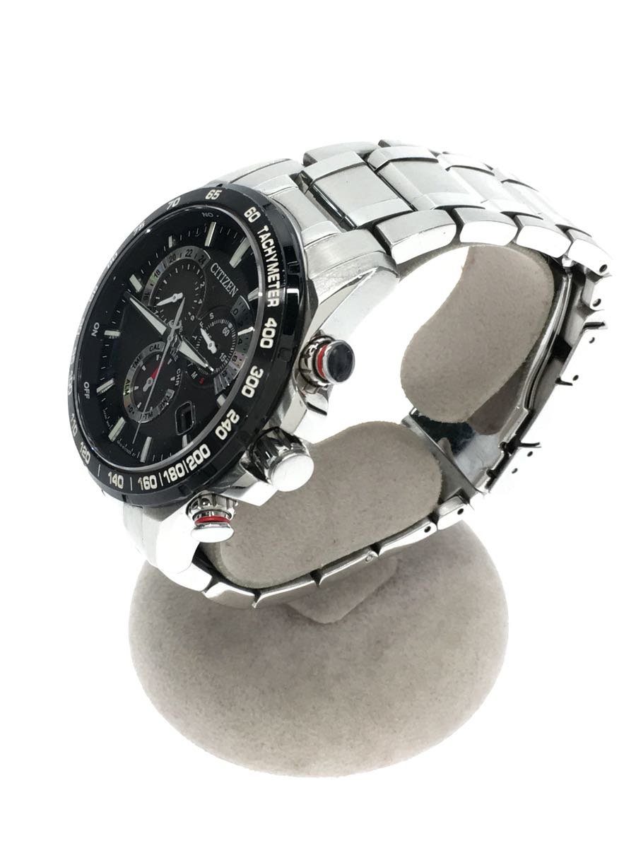 本物の CITIZEN◇ソーラー腕時計/アナログ/ステンレス/BRW/SLV/SS その他