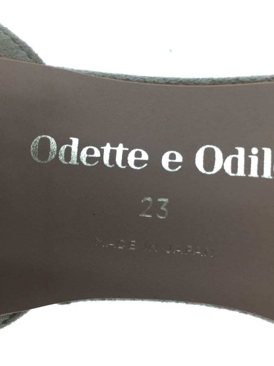 Odette e Odile UNITED ARROWS◆サンダル/23cm/BEG/スウェード/4514-235-1136-2345_画像5