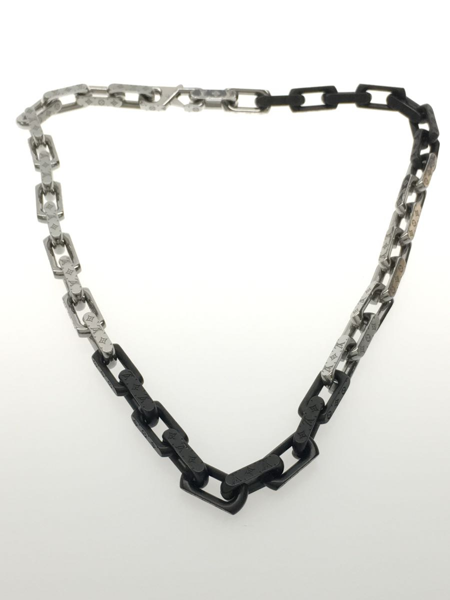 LOUIS VUITTON◇ネックレス/-/メンズ/M00677/コリエモノグラムチェーン