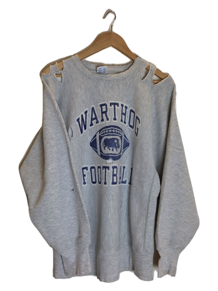 高質で安価 Champion◆90s/Reverse Weave/スウェット/L/コットン/GRY/ダメージ有 Lサイズ 高質で安価 Champion◆90s/Reverse Weave/スウェット/L/コットン/GRY/ダメージ有 Lサイズ