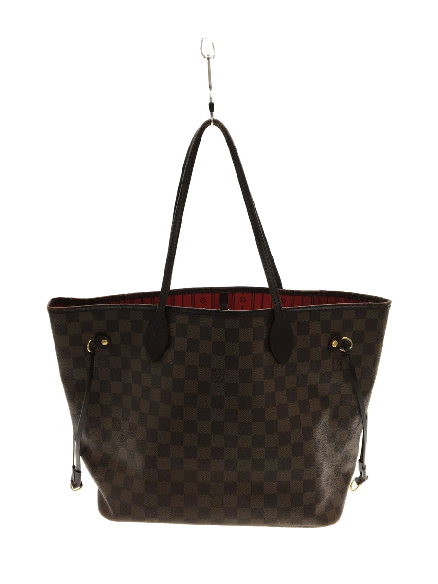 LOUIS VUITTON◆ネヴァーフルMM_ダミエ・エベヌ/PVC/ブラウン/N51105/AR3151_画像1