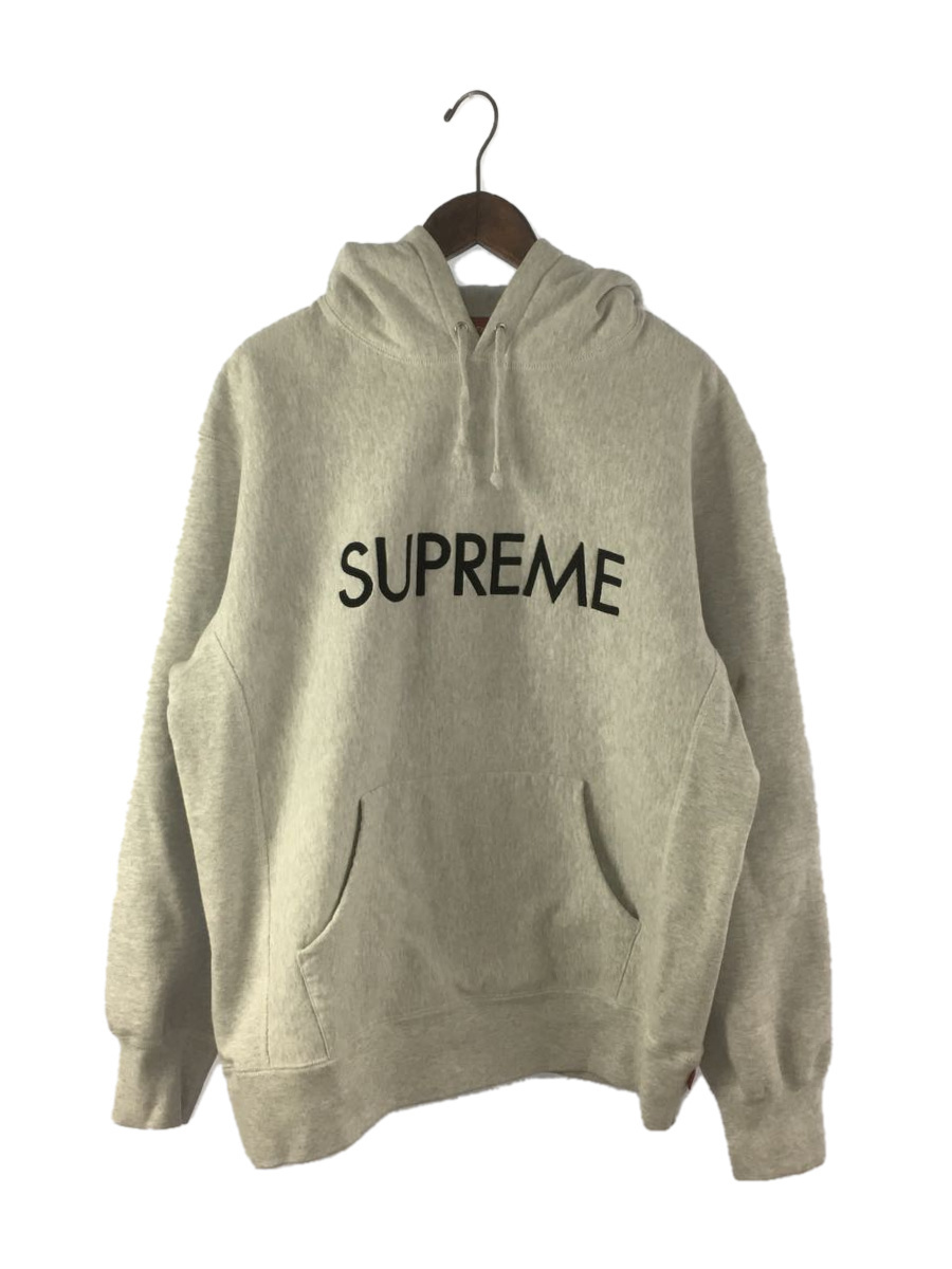 T-ポイント5倍】 Supreme◇パーカー/L/コットン/GRY/22AW/capital