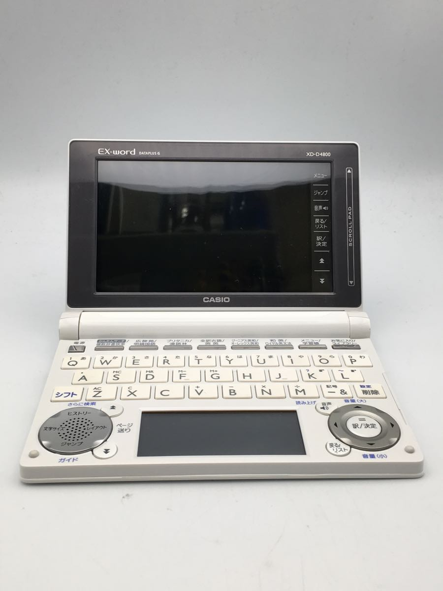 CASIO* computerized dictionary eks word XD-D4800