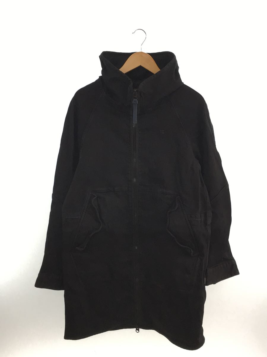 保障できる G-STAR RAW◇STRETT PARKA/モッズコート/M/コットン/BLK