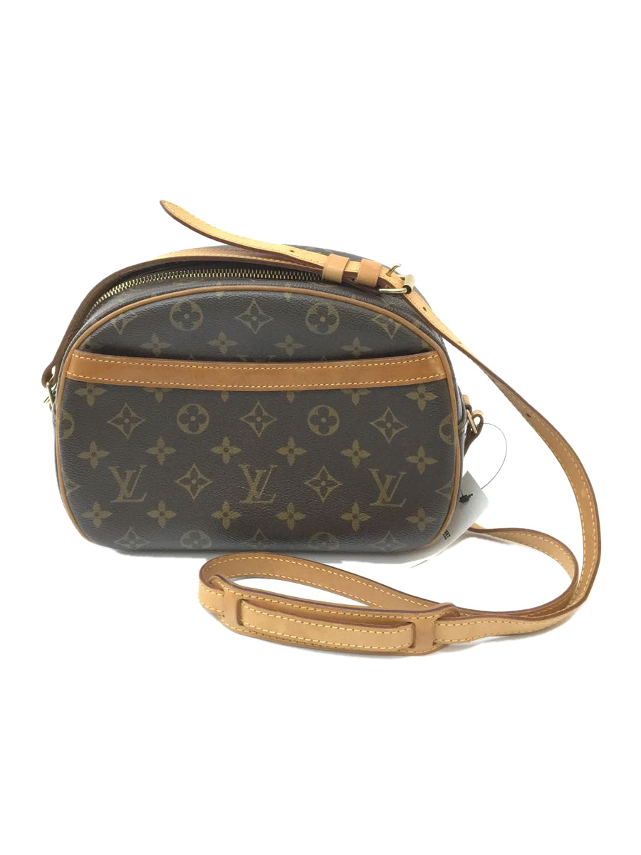 LOUIS VUITTON◇ブロワ_モノグラム_BRW/PVC/ブラウン/少々角擦れ有