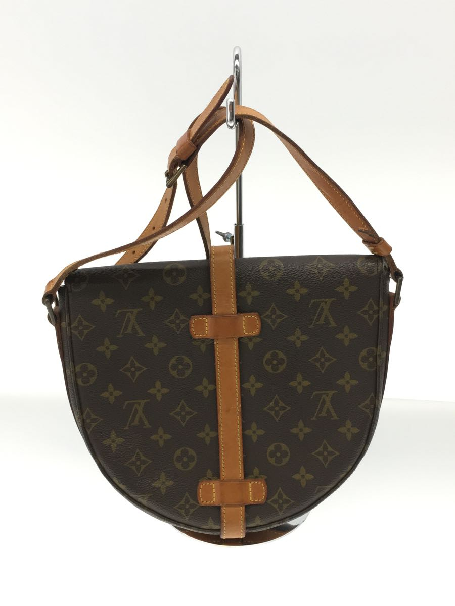 LOUIS VUITTON◇シャンティMM_モノグラム_BRW/PVC/ブラウン/M51233