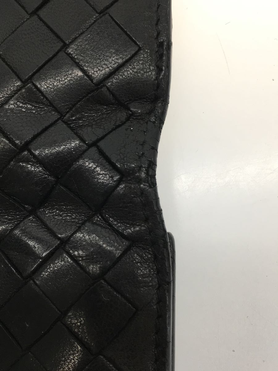 BOTTEGA VENETA◆長財布/-/BLK/メンズ/134075 V0013 1000_画像7