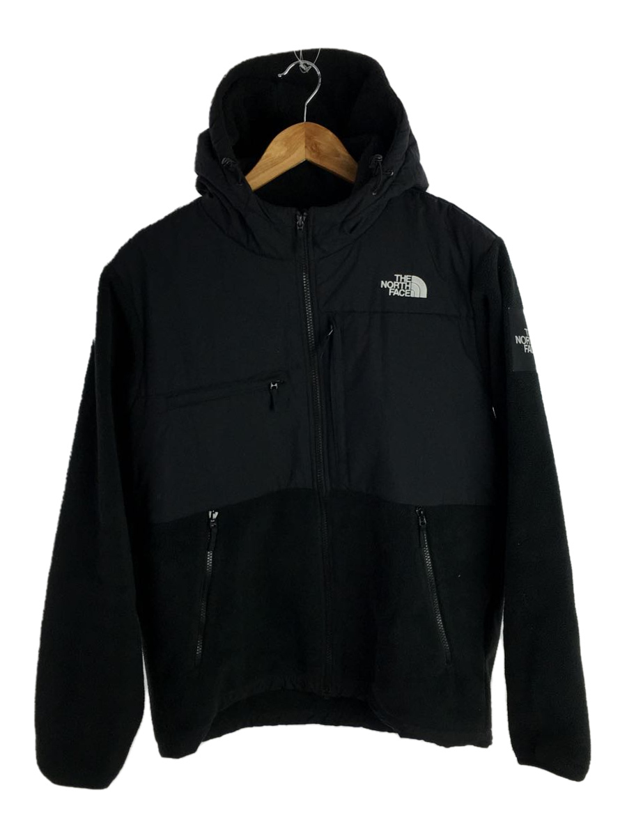 THE NORTH FACE◇DENALI HOODIE_デナリフーディ/L/ポリエステル/BLK-