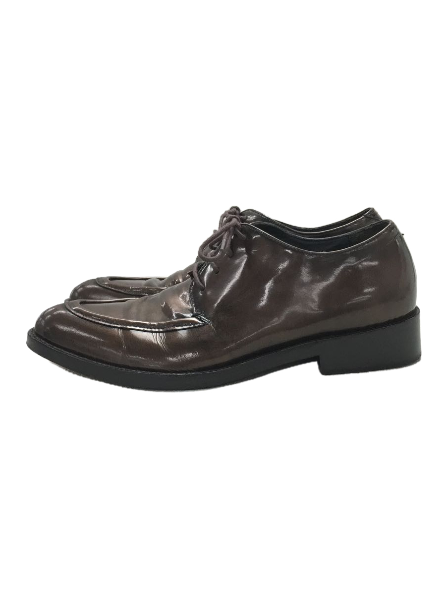 うのにもお得な PRADA◇13AW/ドレスシューズ/UK10/BRW/エナメル/ 28.0