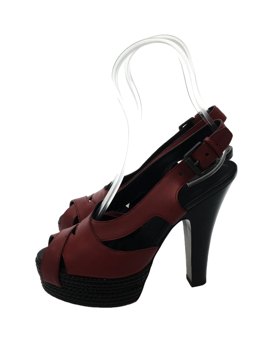 公式の BOTTEGA VENETA◇サンダル/37/レッド 23.5cm - walleo.io