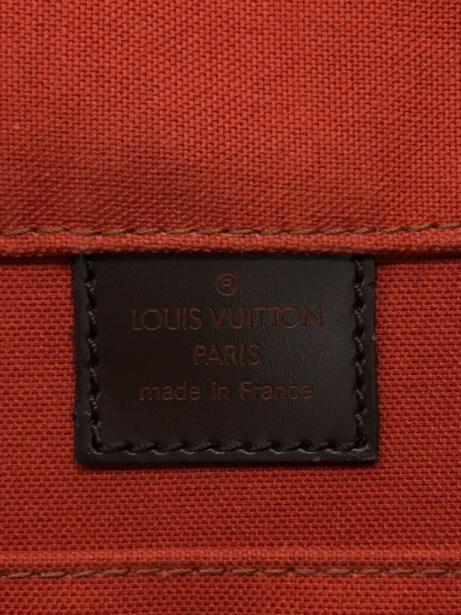 LOUIS VUITTON◆バスティーユ_ダミエ・エベヌ_BRW/PVC/BRW/総柄_画像5