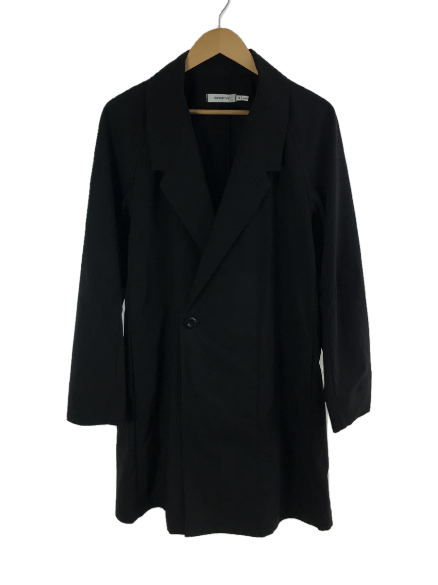 nonnative◆SLEEPER GOWN POLY TWILL Pliantex/チェスターコート/2/ポリエステル/NN-J3015