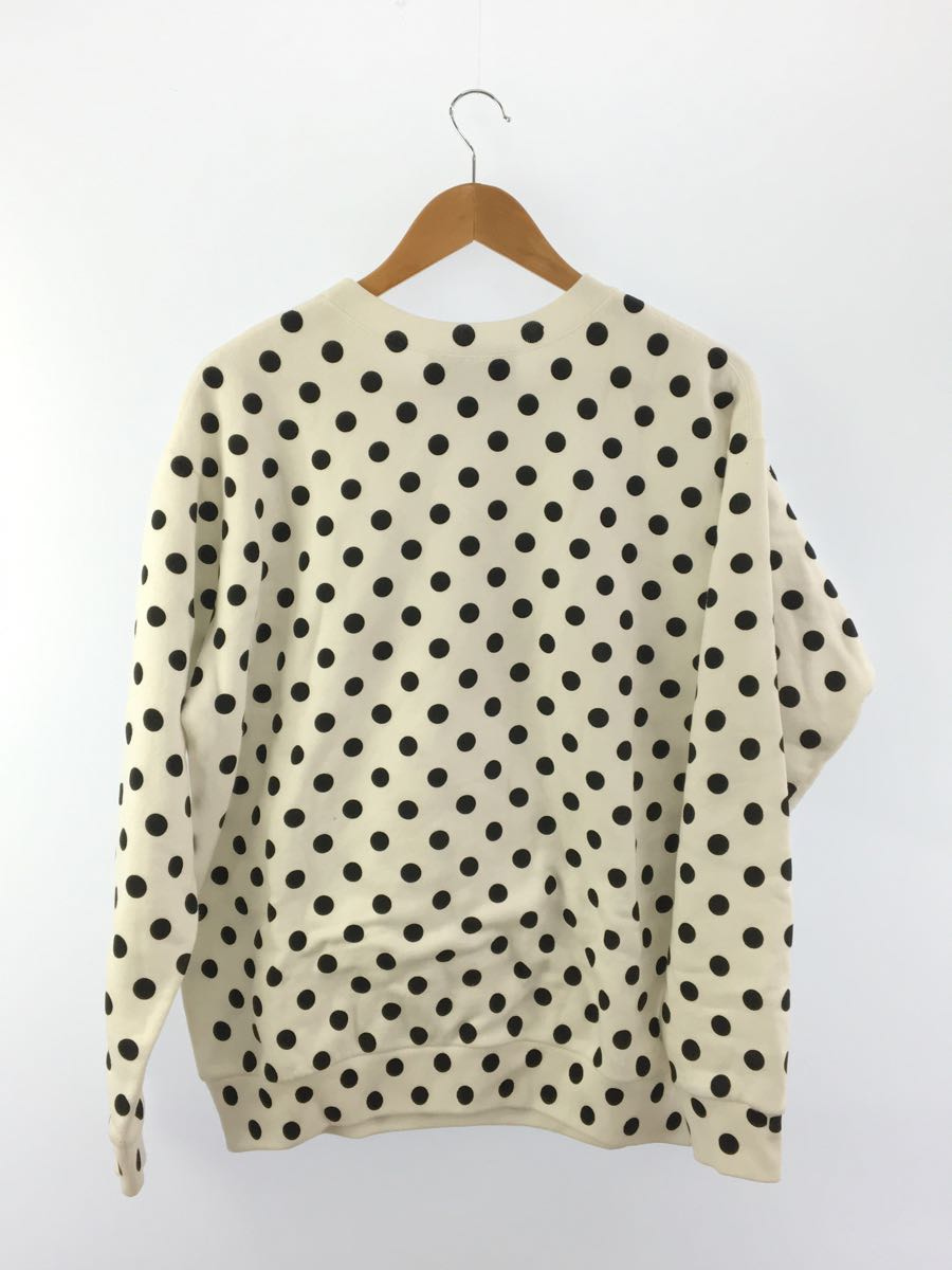 GUCCI* sweat /S/ cotton /WHT/617964XJCLB/ Polka dot / polka dot / Logo /