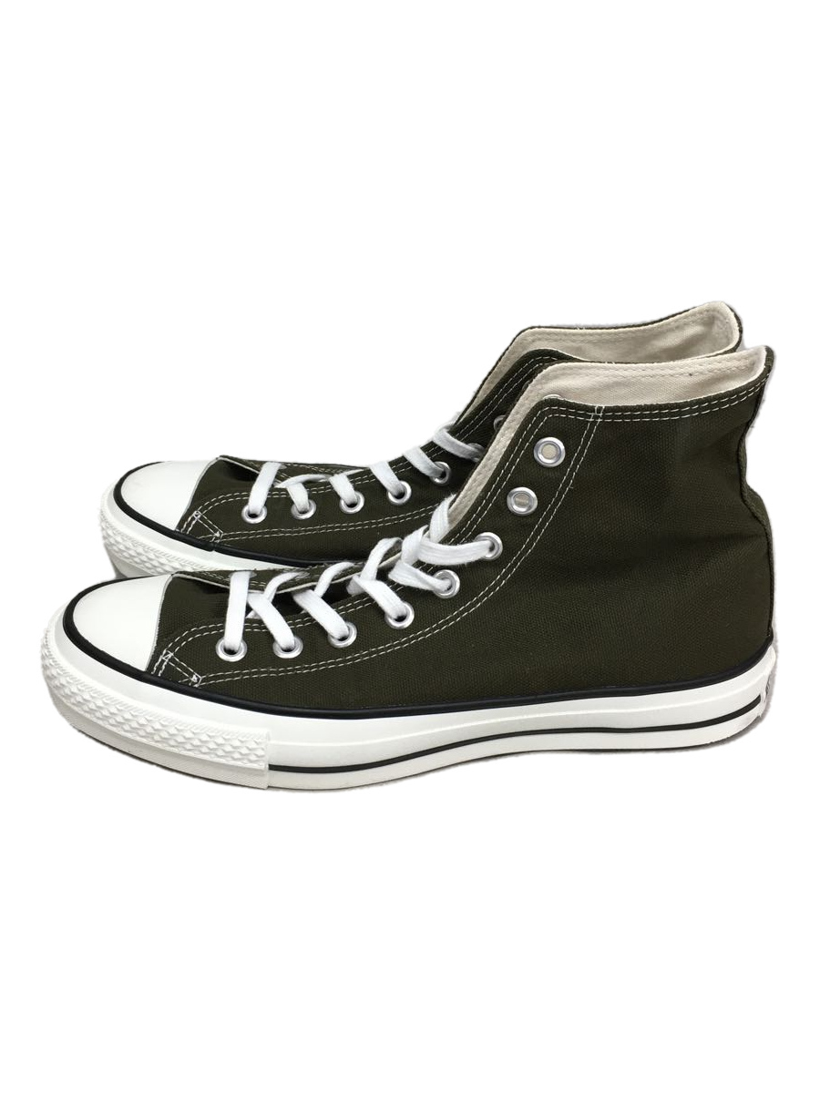 CONVERSE◆ハイカットスニーカー/25.5cm/KHK/キャンバス/1MHR_画像1