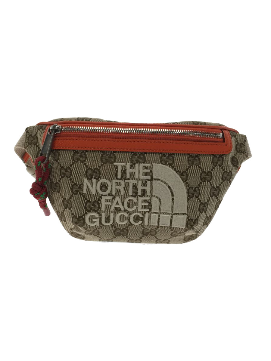 古典 GUCCI◇グッチ/ウエストバッグ/キャンバス/BRW/650299 525040