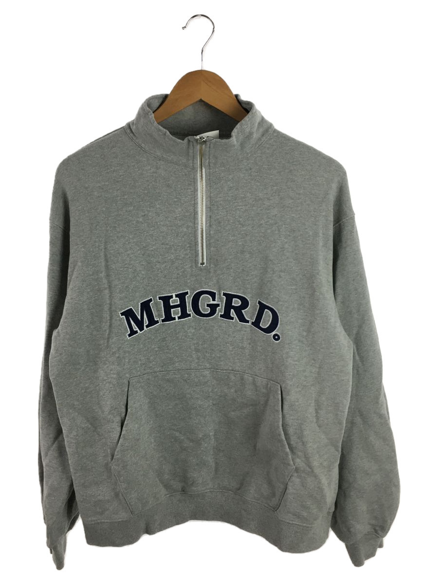 驚きの価格が実現！ mahagrid◇スウェット/L/コットン/GRY/無地