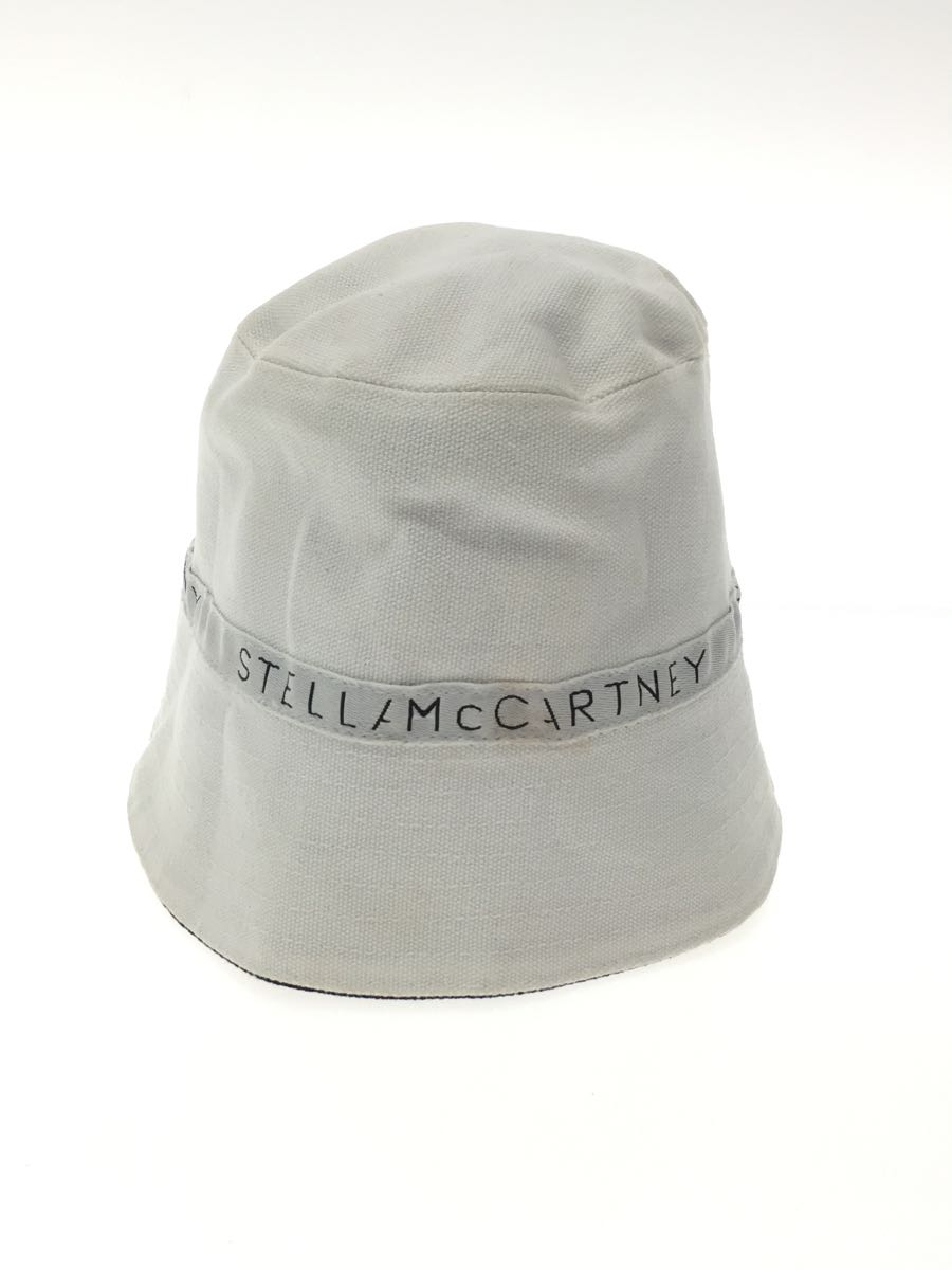 円高還元 STELLAMcCARTNEY◇リバーシブル/バケットハット/ホワイト