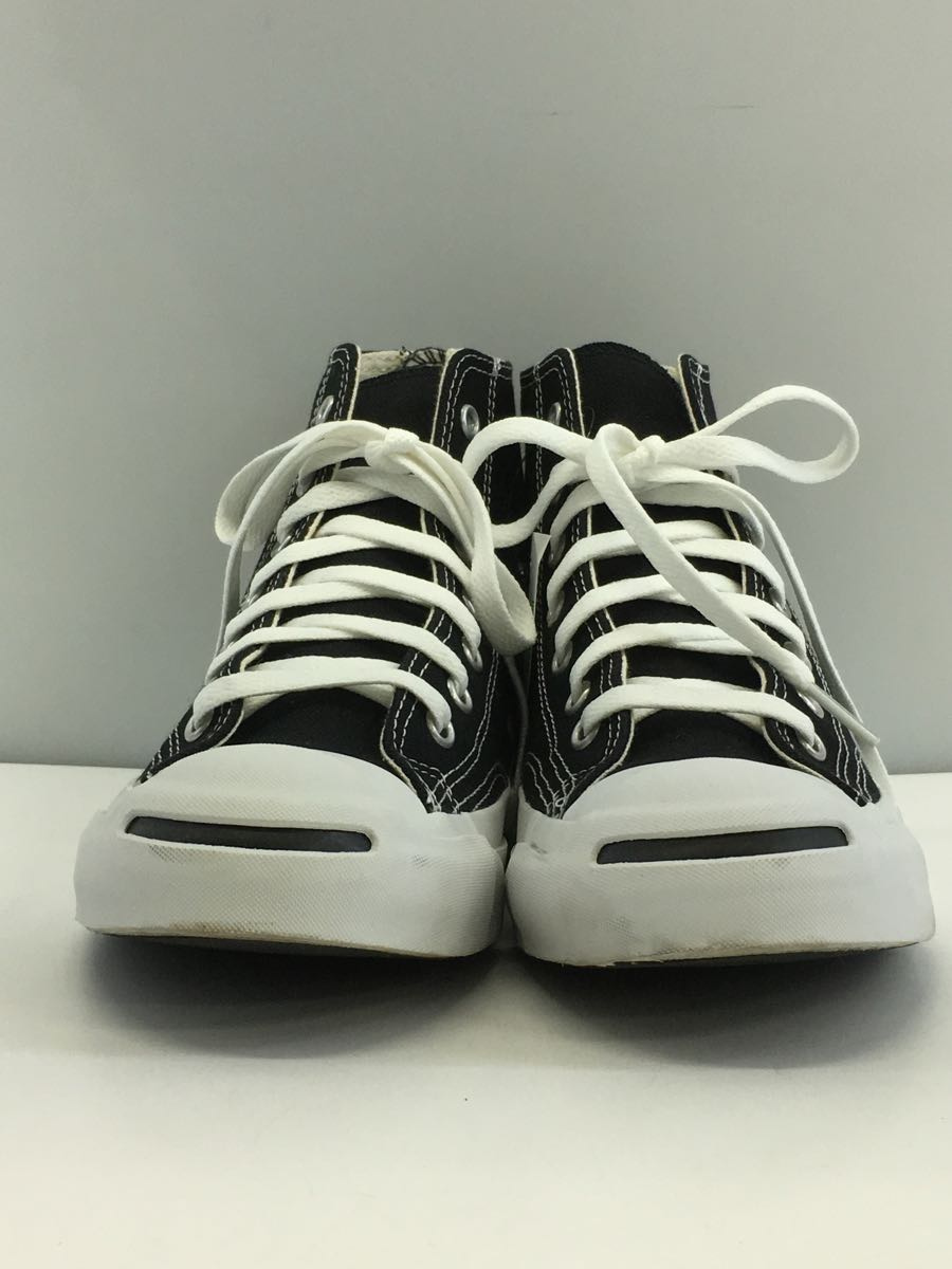 CONVERSE◆ハイカットスニーカー/24.5cm/BLK/キャンバス/1SC976/JACK PURCELL BACKZIP RH_画像7