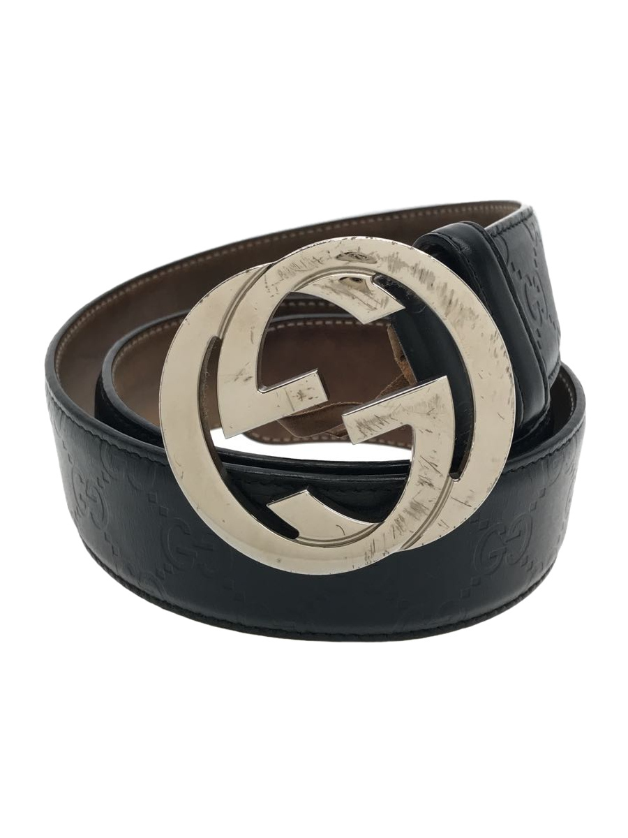 新品低価 Gucci - 美品☆グッチ ベルトインターロッキングG 85/34