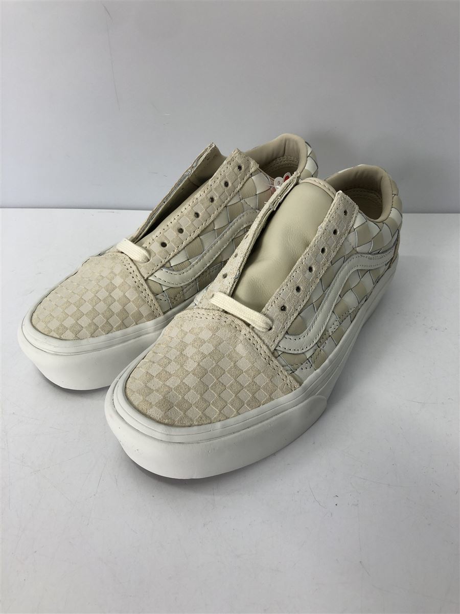 大人気新品 VANS◇ローカットスニーカー/23.5cm/IVO/レザー