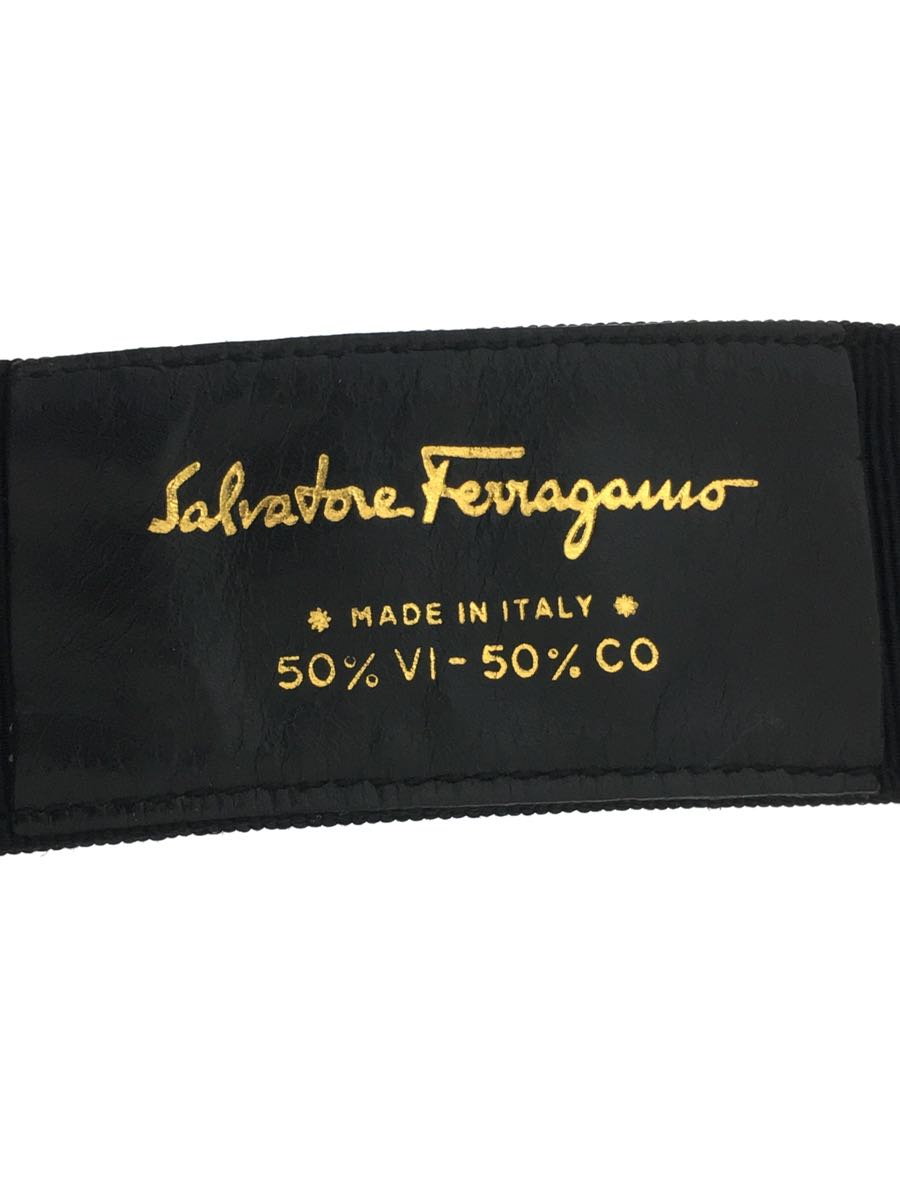 Salvatore Ferragamo◆ベルト/-/BLK/無地/レディース_画像3