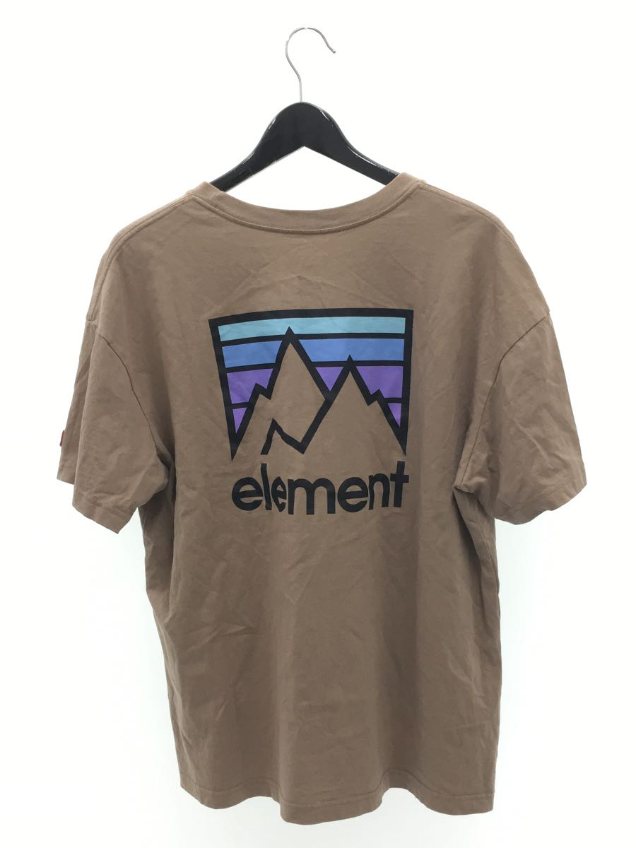 element◆Tシャツ/XL/コットン/BEG/無地_画像2