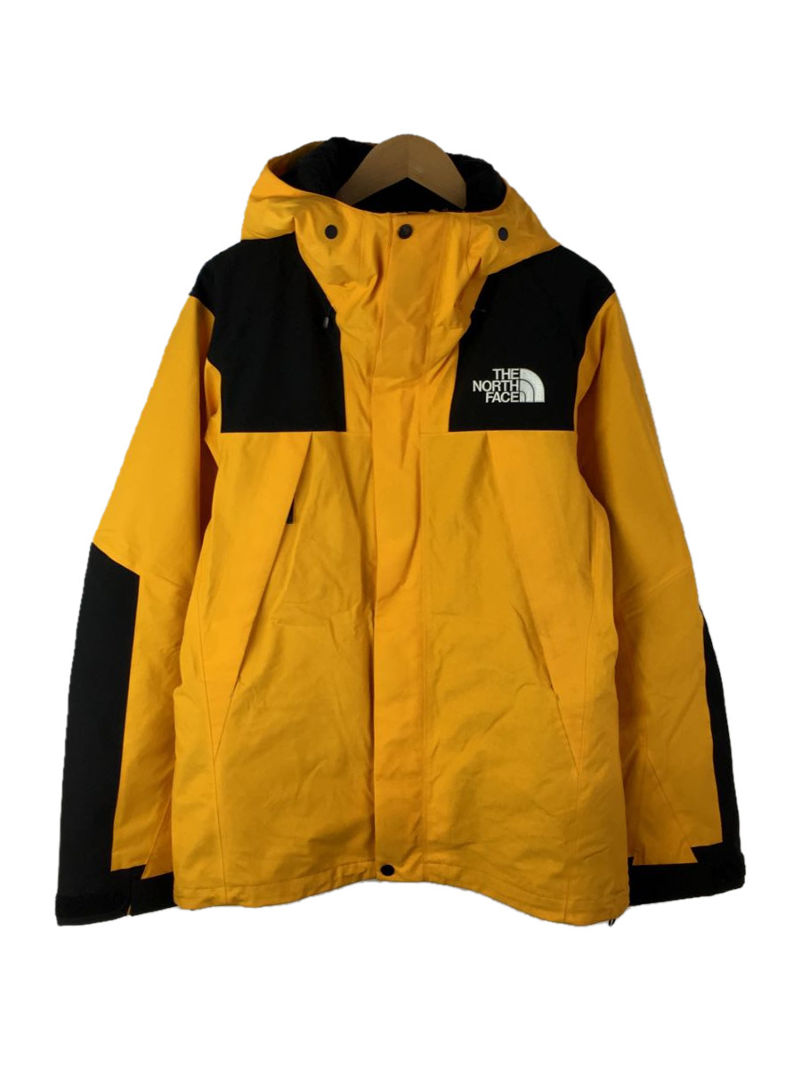THE NORTH FACE◆MOUNTAIN JACKET_マウンテンジャケット/XL/ナイロン/YLW/NP61800