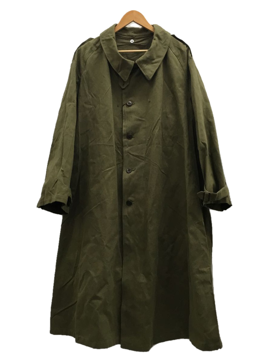 【送料無料(一部地域を除く)】 FRENCH MILITARY◆フランス軍/M35/モーターサイクルコート/コート/6/-/KHK XLサイズ以上 【送料無料(一部地域を除く)】 FRENCH MILITARY◆フランス軍/M35/モーターサイクルコート/コート/6/-/KHK XLサイズ以上