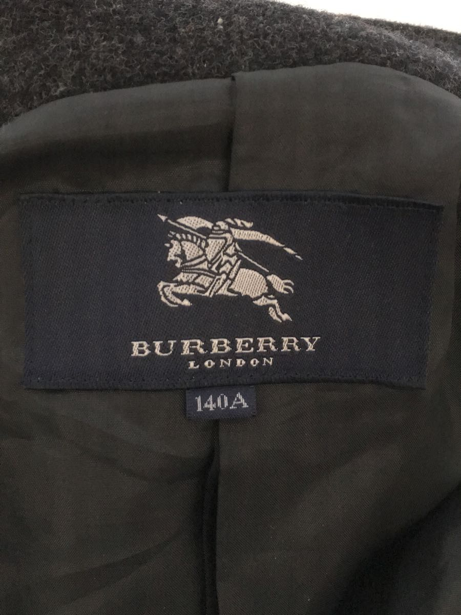 BURBERRY LONDON* coat /140cm/ wool /GRY/BN082-060-08