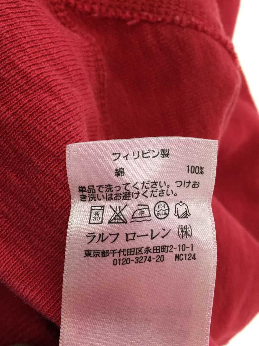 POLO RALPH LAUREN◆パーカー/M/コットン/RED_画像4