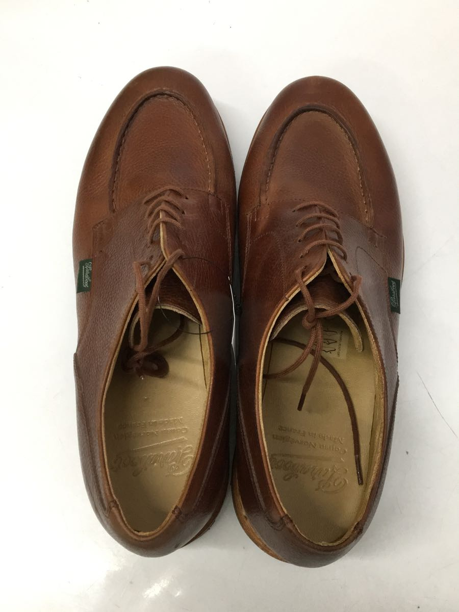 Paraboot◇CHAMBORD/シャンボード/シボ/60513/UK8.5/ブラウン/レザー